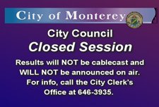 City of Monterey Council Sessions