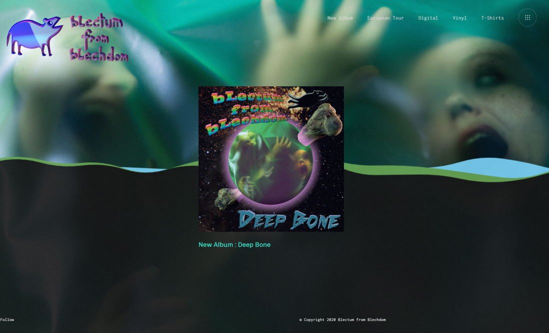 Band Ecommerce Website