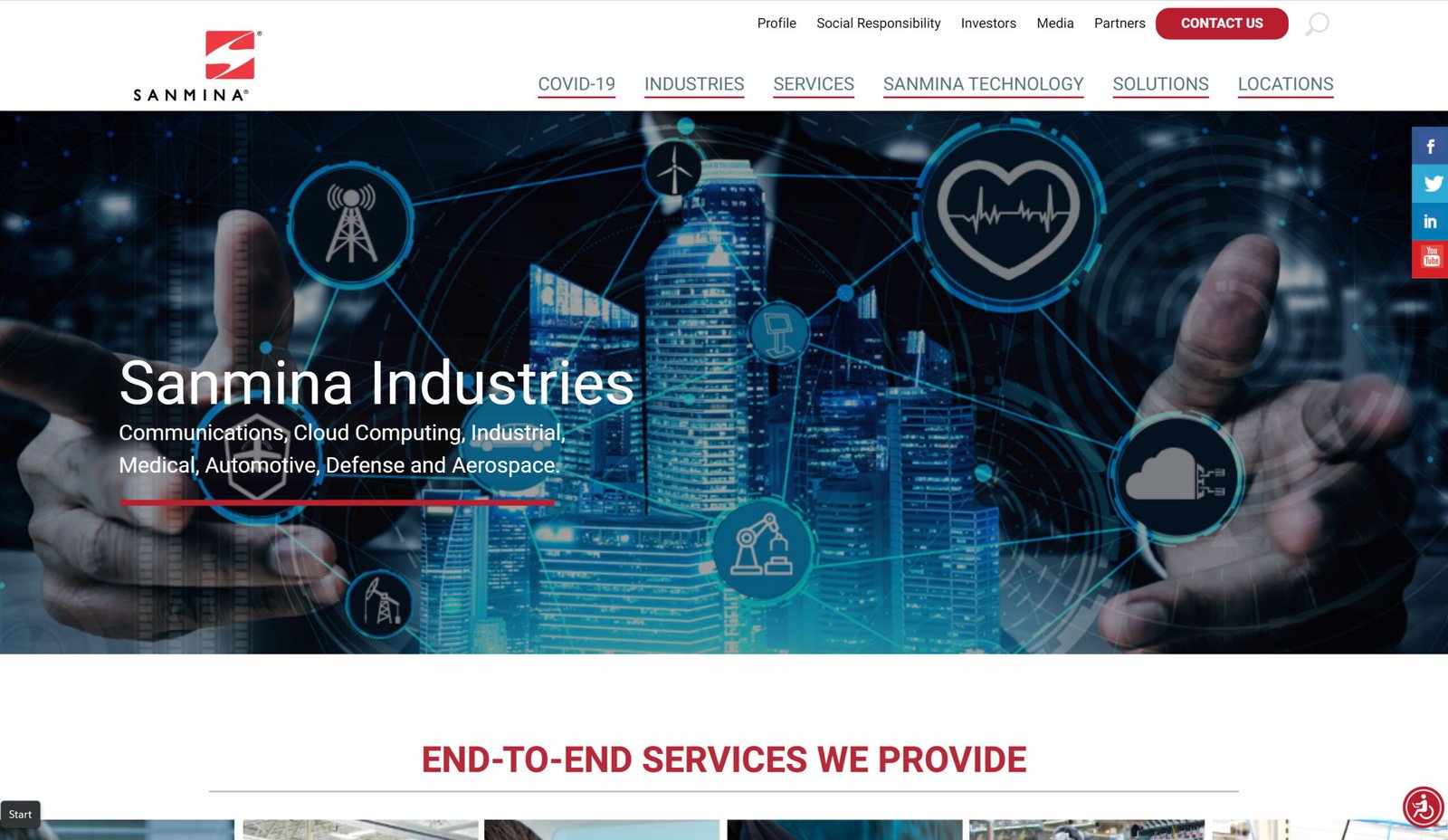 Contract Manufacturer Website