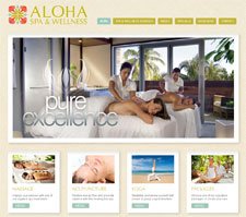 Spa and Massage Website