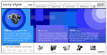 SonyStyle Home Page