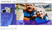 SonyStyle Lifestyle Page