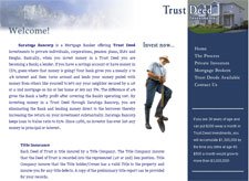 Trust Deed Website