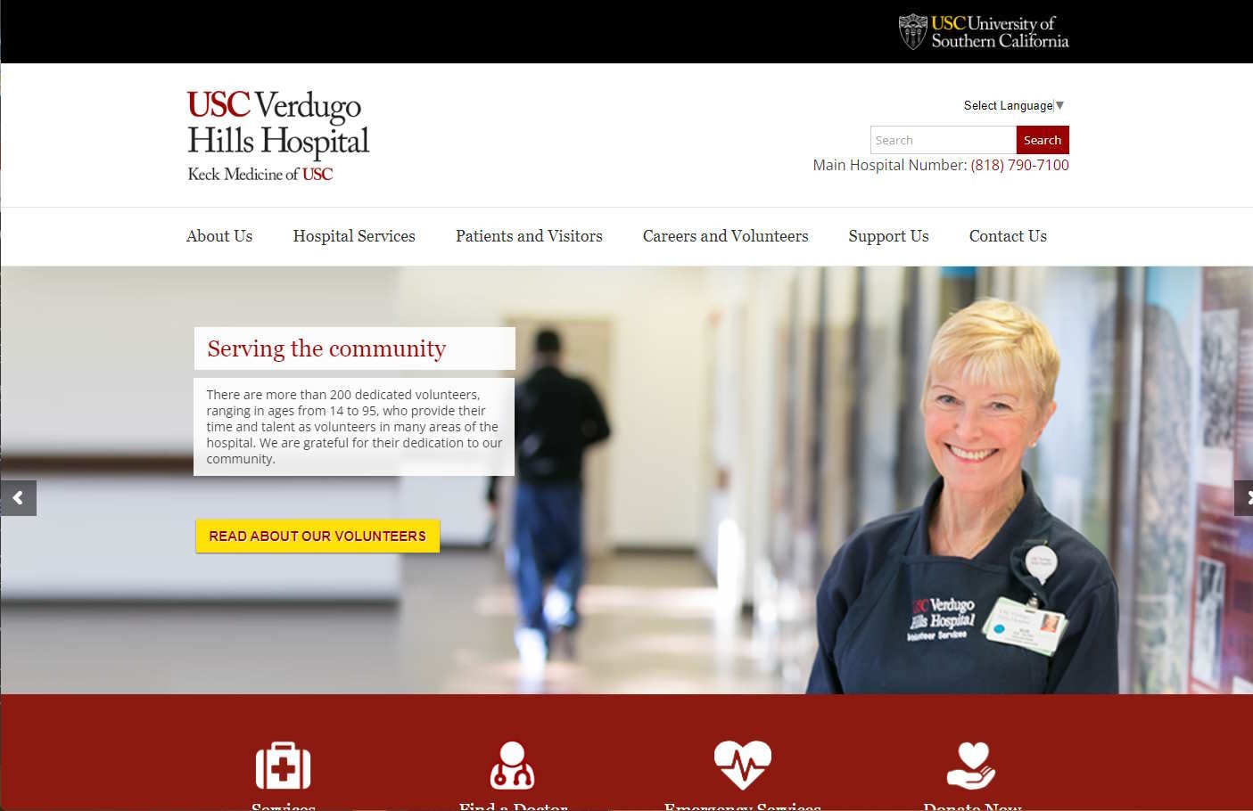 Hospital Website